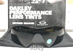 Oakley Radar Range Black Iridium Polarized Replacement lens Brand New with Bag