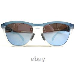 Oakley Sunglasses Frogskins Range OO9284-0955 Matte Clear Blue Prizm Deep Water