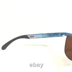 Oakley Sunglasses Frogskins Range OO9284-0955 Matte Clear Blue Prizm Deep Water