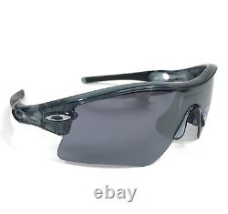 Oakley Sunglasses RADAR RANGE 09-665 Crystal Black Wrap Frames Prizm Dark Gray