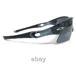 Oakley Sunglasses RADAR RANGE 09-665 Crystal Black Wrap Frames Prizm Dark Gray