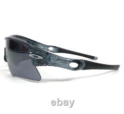 Oakley Sunglasses RADAR RANGE 09-665 Crystal Black Wrap Frames Prizm Dark Gray