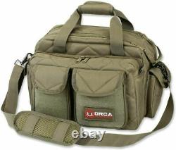 Orca Tactical Gun Range Bag for Handguns, Pistols and Ammo Duffle OD Green