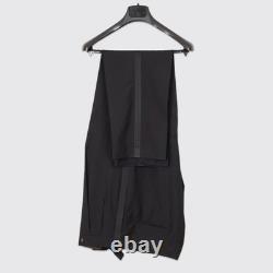 Oxxford Handmade Tuxedo Black Shawl Lapel 3-Piece Persian Air