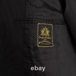 Oxxford Handmade Tuxedo Black Shawl Lapel 3-Piece Persian Air