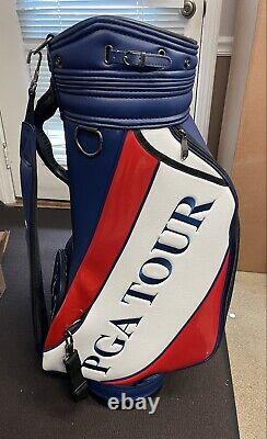 PGA TOUR STAFF BAG for PROS of the PGA TOUR as SEEN on the RANGE at The PLAYERS