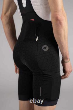 Pactimo Men's Range Stratos Cargo Bib Short, Style# R122205, Size M, Color Black