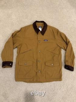 Patagonia Chore Jacket Men Large Tan Nuevo Range Coat Canvas Cotton