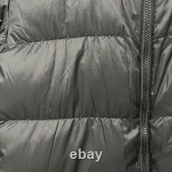 Patagonia Down Coat Mens S Black Puffer Frozen Range 700 Fill Hooded Zip In
