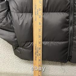 Patagonia Down Coat Mens S Black Puffer Frozen Range 700 Fill Hooded Zip In