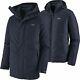 Patagonia Men's Frozen Range 3-in-1 Navy Blue Parka Brand New With Tags