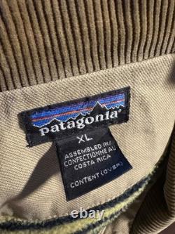 Patagonia Nuevo Range Coat Barn Jacket 1988 Synchilla Aztec VTG