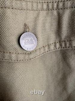 Patagonia Nuevo Range Coat S Duck Canvas Red Lined Used