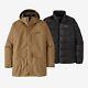 Patagonia Tres 3-in-1 Parka -men's Large Brown/black -brand New, With Tags