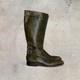 Paul Smith Men Only Range Women's 39/8 Made In Italy Green Leather Riding Boots
