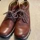 Perry Ellis America Leather Boots Men Size 12 Tan Vintage Range