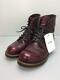 Red Wing Iron Range Munson 8012 Military Boots Bordeaux 8.5d Used Japan Shipping