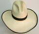 Resistol Gus Open Range Texas Cowboy Hat Size 7 1/4 Straw Sass Movie Prop House