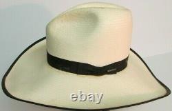 RESISTOL GUS OPEN RANGE Texas Cowboy Hat Size 7 1/4 STRAW SASS MOVIE PROP HOUSE