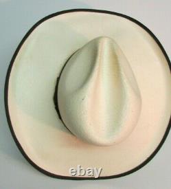 RESISTOL GUS OPEN RANGE Texas Cowboy Hat Size 7 1/4 STRAW SASS MOVIE PROP HOUSE