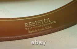 RESISTOL GUS OPEN RANGE Texas Cowboy Hat Size 7 1/4 STRAW SASS MOVIE PROP HOUSE