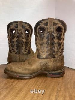 ROCKY LONG RANGE 11 WATERPROOF WESTERN BOOTS RKW0278 Men's 11.5 Wide
