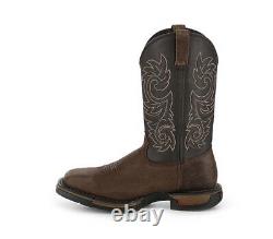 ROCKY LONG RANGE WATERPROOF WESTERN Steel Toe Cowboy BOOTS -9W- FQ0008654 New