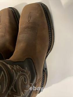 ROCKY LONG RANGE WATERPROOF WESTERN Steel Toe Cowboy BOOTS -9W- FQ0008654 New