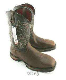 ROCKY Long Range Size 9.5 W Waterproof 11 Men's Steel Toe Cowboy Boot MSRP $199