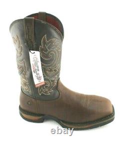 ROCKY Long Range Size 9.5 W Waterproof 11 Men's Steel Toe Cowboy Boot MSRP $199