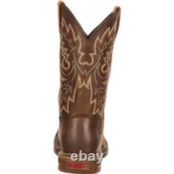 ROCKY WORK Men's 11 Long Range Carbon Fiber Toe Western Work Boot Brown FQ000