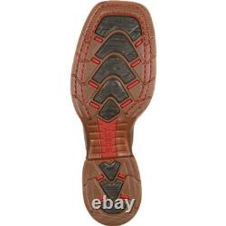 ROCKY WORK Men's 11 Long Range Carbon Fiber Toe Western Work Boot Brown FQ000
