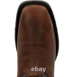 ROCKY WORK Men's 11 Long Range Waterproof Western Work Boot Coffee RKW0359 Co