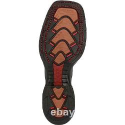 ROCKY WORK Men's 11 Long Range Waterproof Western Work Boot Coffee RKW0359 Co