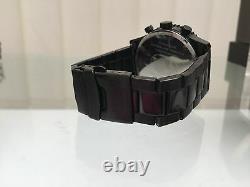 ROTARY Mens Watch BLACK OCEAN Range Chronograph RRP £190 Genuine Boxed r39