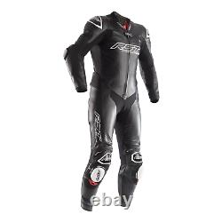 RST Race Department V4 1PC Kangaroo Leather Race Suit -CE APPROVED- Black UK 42