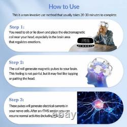 RTMS Transcranial Magnetic Device for Depression Anxiety Nicotine Addiction
