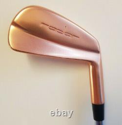 Radar Golf Forged Raw Finish Copper Tour Blade Irons 3-pw Limited Range Rare