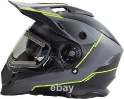 Range Bladestorm Dual-Sport Snow Helmet X-Large 0101-14069 Gray/Black/Yellow