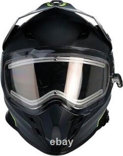 Range Bladestorm Dual-Sport Snow Helmet X-Large 0101-14069 Gray/Black/Yellow