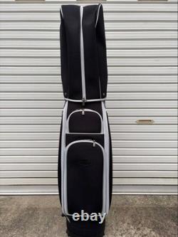 Range Rover Golf Bag with Cover Black/White Logo Used