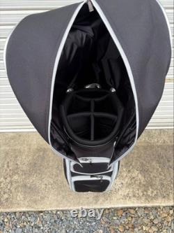 Range Rover Golf Bag with Cover Black/White Logo Used