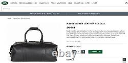 Range Rover Leather Holdall Leather Black Sku 51lglu455bka