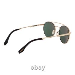 Range Rover RRS101 Gld Designer Sun Men Gold Round Green Polarized 51mm