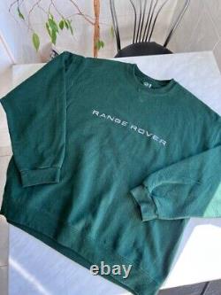 Range Rover Vintage Sweatshirt Green Crewneck Rare