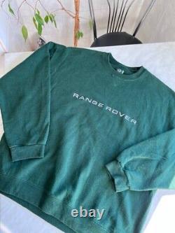 Range Rover Vintage Sweatshirt Green Crewneck Rare