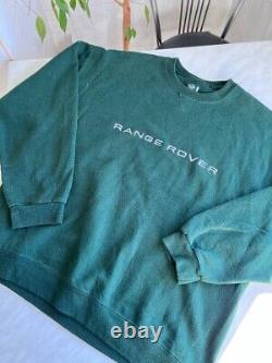 Range Rover Vintage Sweatshirt Green Crewneck Rare