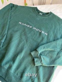 Range Rover Vintage Sweatshirt Green Crewneck Rare