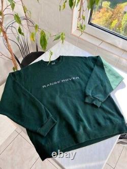 Range Rover Vintage Sweatshirt Green Crewneck Rare