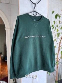 Range Rover Vintage Sweatshirt Green Crewneck Rare